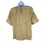 Worthington Women's Blouse Size M Size Beige 50% Rayon & 50% Polyester