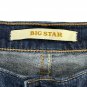 Big Star Womens Dark Wash Denim Shorts Size 30 Distressed Glam Casual Style