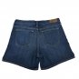 Big Star Womens Dark Wash Denim Shorts Size 30 Distressed Glam Casual Style