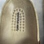 White Mountain Womens Brown Leather Angelus Slide Sandals With Buckle Size 7