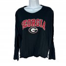 Fanatics Georgia Bulldogs Long Sleeve Shirt Black XL NCAA Official Apparel Fanatics Georgia Bulldogs Long Sleeve Shirt Black XL NCAA Official Apparel