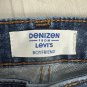 Denizen From Levis Boyfriend Jeans Womens Size 2 W26 Distressed Dark Wash Denim