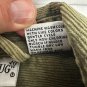 Fashion Bug Womenâs 18/20W Olive Green Corduroy Button-Up Jacket Long Sleeve