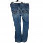 Decree Womens Slim Bootcut Jeans Size 15 Blue Denim