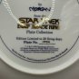 Star Trek Deep Space Nine Commander Benjamin Sisko Plate By Hamilton Collection
