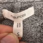 Maurices Womens Small Open Front Hoodie Cardigan Gray Plaid Sleeves Lightweight