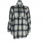 Isabel Maternity By Ingrid & Isabel Plaid Long Sleeve Top Womens Size XS