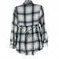 Isabel Maternity By Ingrid & Isabel Plaid Long Sleeve Top Womens Size XS