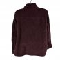T/S Mens Size Large Bordeaux Fleece Pullover