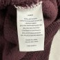 T/S Mens Size Large Bordeaux Fleece Pullover