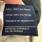 Dockers Golf Windbreaker Jacket Size L Mens Beige & Black Polyester