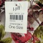 J.Jill Floral Infinity Scarf One Size Lightweight Polyester Multicolor