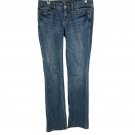 Mossimo Womens Curvy Fit Boot Cut Jeans 2L 99% Cotton 1% Spandex