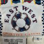 East West Sportive Womens Size Small Casual Hooded Jacket Colorblock Zip