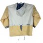 East West Sportive Womens Size Small Casual Hooded Jacket Colorblock Zip