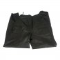 Dana Brooke Womens Black 100% Leather Straight Leg Pants Size 10 Pleat Front