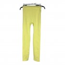 Zara Womens Yellow Leggings M/L Cotton Blend Stretch Zara Womens Yellow Leggings M/L Cotton Blend Stretch