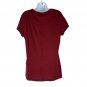 Short Sleeve Tee Womens Rich Red XL 15 17 Eco Friendly Blend