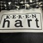 Keren Hart Womens Tweed Button-Up Jacket - Black & White - Size L