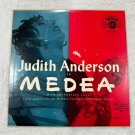 Judith Anderson Medea 1953 LP Vinyl 33RPM Decca DLP 9000 Euripides Adaptation