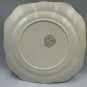 Homer Laughlin Georgian Eggshell China Gold Trim Plate Scalloped Edge 8" 1950s U
