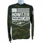 Howitzer Patriot MFG Camo Long Sleeve Tee Small 100% Cotton USA Design