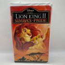 The Lion King II Simbas Pride VHS 1998 Disney Clamshell Animated Movie