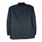 Lauren Ralph Lauren Mens Gray Plaid Wool Blend Suit Jacket Blazer 46R