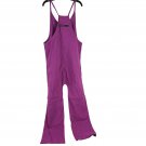 Purple Womens Sleeveless Jumpsuit With Pockets & Straps Small Made In China Purple Womens Sleeveless Jumpsuit With Pockets & Straps Small Made In China