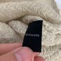 Josephine Chaus Petite Womens Crinkle Sleeveless Top M Beige Lightweight Casual