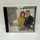 Young Harmony Testimonies Gospel CD 1999 Xtreme Records Southern Gospel