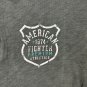 American Fighter Mens Baltimore Polo Shirt Vintage Black 3XL Cotton Blend