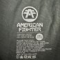 American Fighter Mens Baltimore Polo Shirt Vintage Black 3XL Cotton Blend
