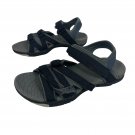 WHITIN Womens Sport Sandals Adjustable Straps Lightweight Gray/Black Size 39