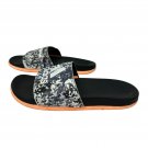 Adidas Womens Slide Sandals 6 Black Marble Design Rubber Sole Comfortable Fit
