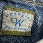 Wrangler Womens 10 Short High-Waisted Blue Jeans 100% Cotton USA-Made