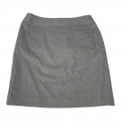 Anne Klein Womens 14P Gray Straight Pencil Skirt Woven Professional Anne Klein Womens 14P Gray Straight Pencil Skirt Woven Professional