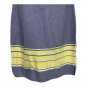Vineyard Vines Womens Button-Up Sleeveless Shift Dress Size 0 Blue & Yellow