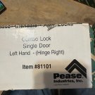Pease Glendale Combo Alert-Lock Left Hand Single Door Brass Finish