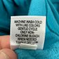 Massini Womens Plus Size 16W Teal Full Zip Hooded Jacket Lightweight Knit