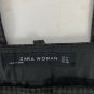 Zara Woman Black & Gray Houndstooth Pants Medium Slim Fit Made In Spain Stylish