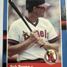 1988 Donruss - Bob Boone #305 Solid Blue Upper Left Corner