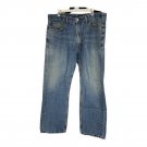 Levis 505 Straight Leg Mens Jeans Size 38x29 Mid Blue Denim Classic Fit Casual
