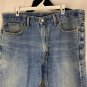 Levis 505 Straight Leg Mens Jeans Size 38x29 Mid Blue Denim Classic Fit Casual