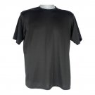 Reebok Mens Black Crew Neck Athletic T-Shirt M Short Sleeve Lightweight Durable