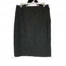 Kenneth Cole Reaction Womens Gray Pencil Skirt Size 4 Stretch Blend Work Office