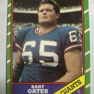 1986 Topps - Bart Oates #147 (RC)