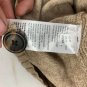 Anthropologie Womens Button-Shoulder Knit Sweater Tan Medium Cozy Fit