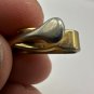 Vintage Hickok Gold Tone Letter P Tie Bar Clip With Box