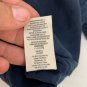 Free People Navy Button-Up Shirt With Gold Accents & Front Pockets Size Medium